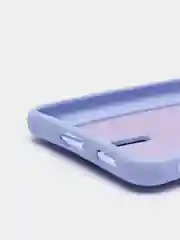 Аметистовый чехол для Samsung Galaxy S21 FE, S21FE (Самсунг С21 ФЕ, С21ФЕ) силиконовый, с карманом
