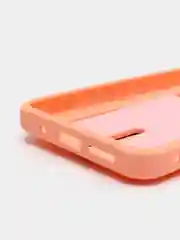 Пудровый силиконовый чехол для Xiaomi Redmi 10 ( Сяоми Редми 10 ) с карманом для карт