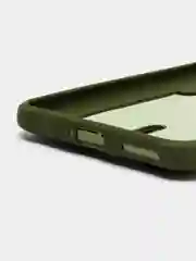 Зелёный хаки чехол для Xiaomi Mi 11 Lite / Mi 11 Lite 5G NE ( Ми 11 Лайт )с карманом для карт
