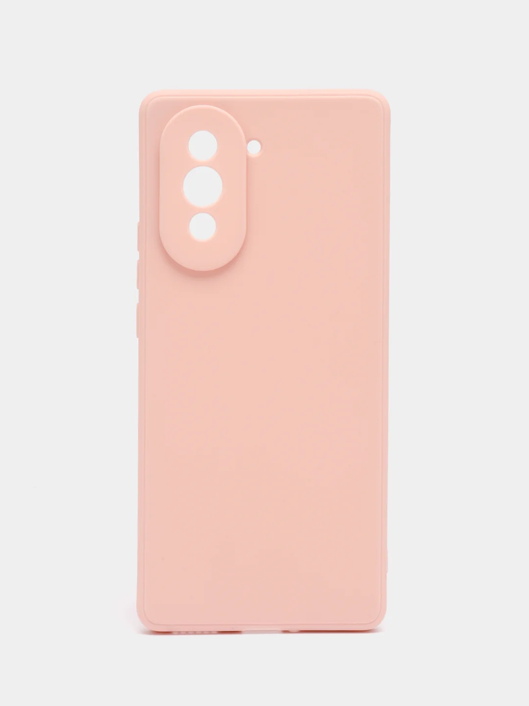 Розовый чехол для HUAWEI nova 10 (Хуавей Нова 10), силиконовый