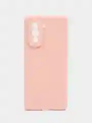 Розовый чехол для HUAWEI nova 10 (Хуавей Нова 10), силиконовый