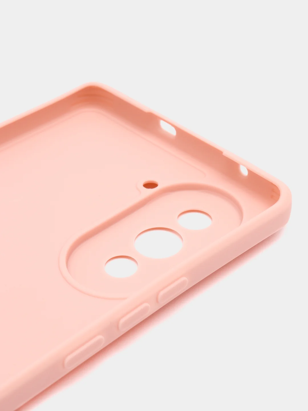 Розовый чехол для HUAWEI nova 10 (Хуавей Нова 10), силиконовый