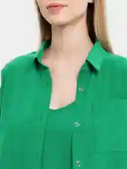 Зеленый костюм женский, тройка