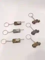 Зелёный хаки металлический брелок для ключей "Танк", "Грузовик"