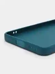Синий силиконовый чехол для Xiaomi 12 Lite (Сяоми 12 Лайт), прозрачный