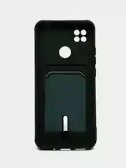 Тёмно-зелёный чехол для Xiaomi Redmi 9C, Redmi 9C NFC, Redmi 10A (Сяоми Редми 9С 9С НФС 10А) силиконовый
