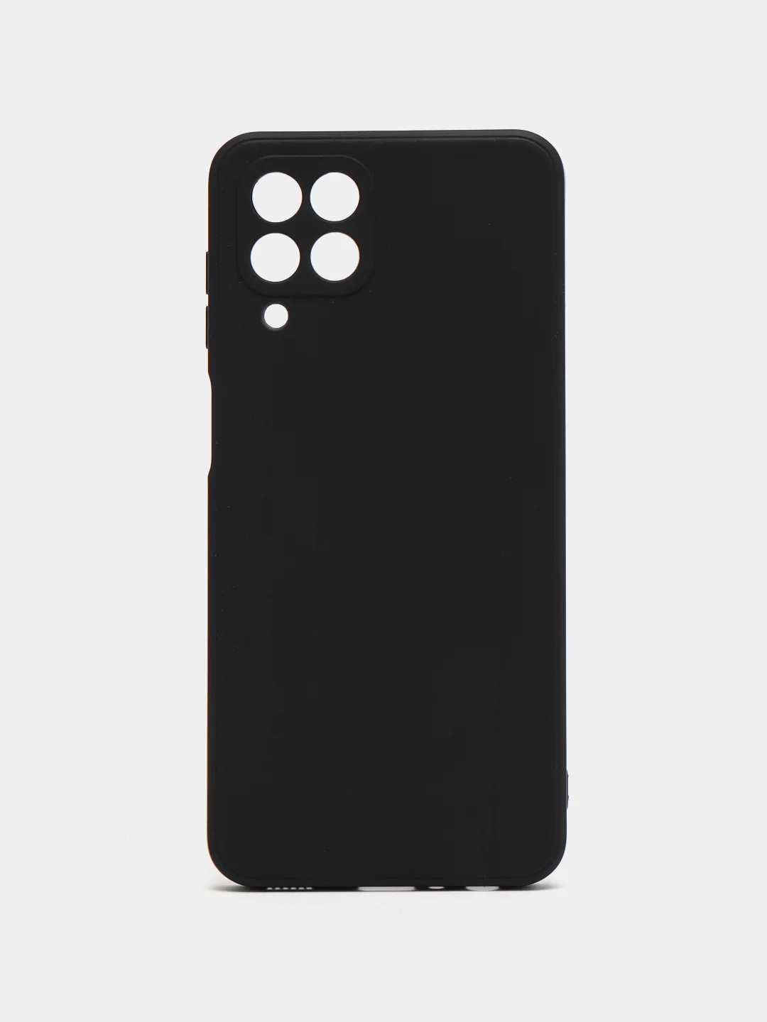 Черный чехол для Samsung Galaxy M33 (Самсунг М33) 5G, с защитой камеры, силиконовый