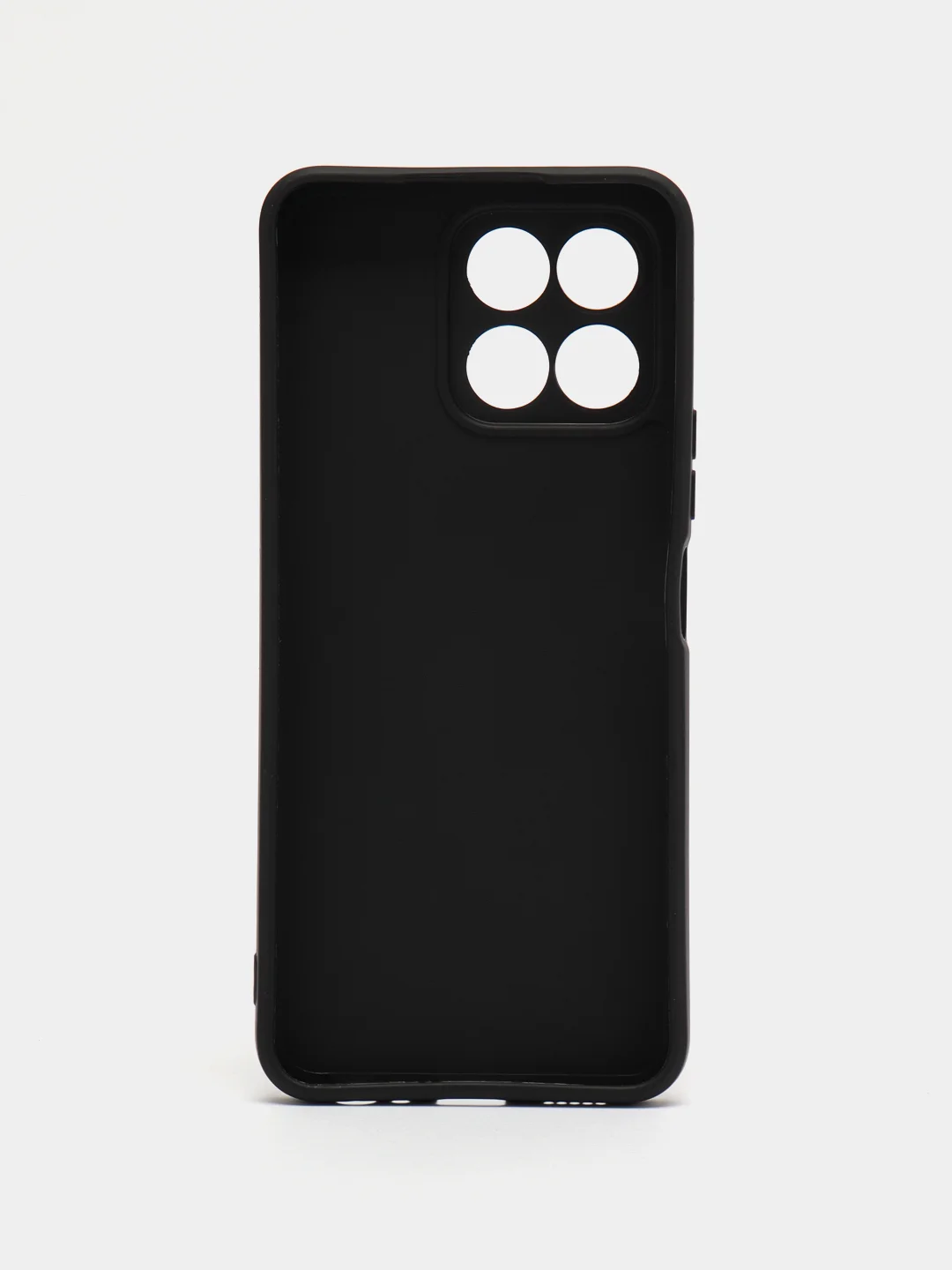 Черный силиконовый чехол для Honor X8 5G, Honor X6 (Хонор Х8 5Г, Х6), прозрачный