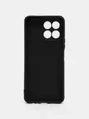 Черный силиконовый чехол для Honor X8 5G, Honor X6 (Хонор Х8 5Г, Х6), прозрачный