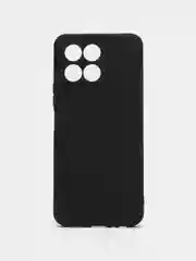 Черный силиконовый чехол для Honor X8 5G, Honor X6 (Хонор Х8 5Г, Х6), прозрачный