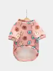 Коралловый меланж толстовка-комбинезон для собак и кошек