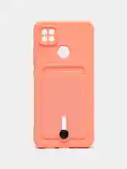 Пастельно-коралловый чехол для Xiaomi Redmi 9C, Redmi 9C NFC, Redmi 10A (Сяоми Редми 9С 9С НФС 10А) силиконовый