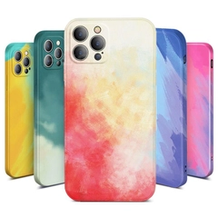Силиконовый чехол с защитой камеры Samsung A13, A03s, S22/Ultra, A22, A52, A12, с рисунком