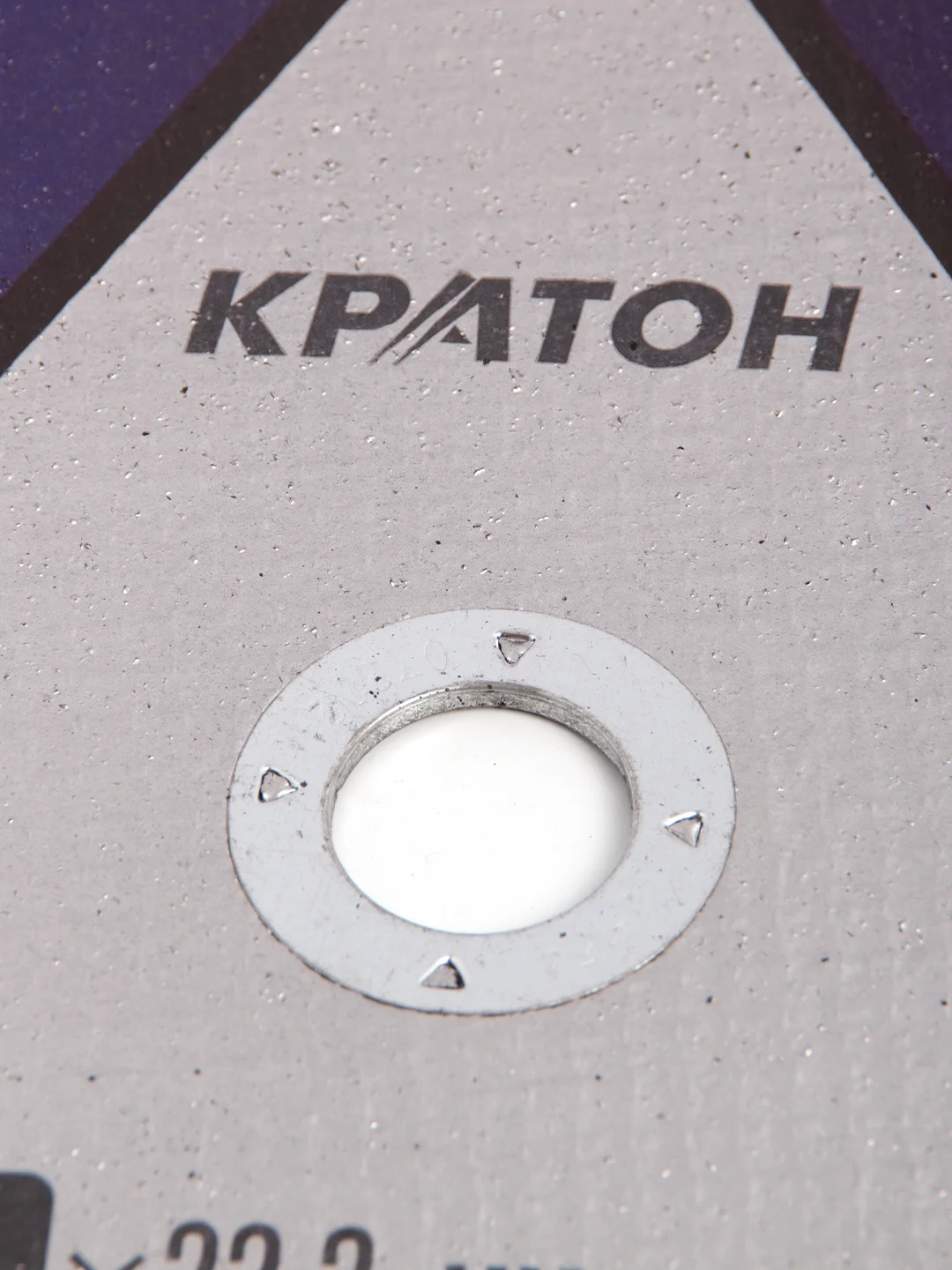 Круг отрезной по металлу КРАТОН 230мм 2,5мм 22,23мм