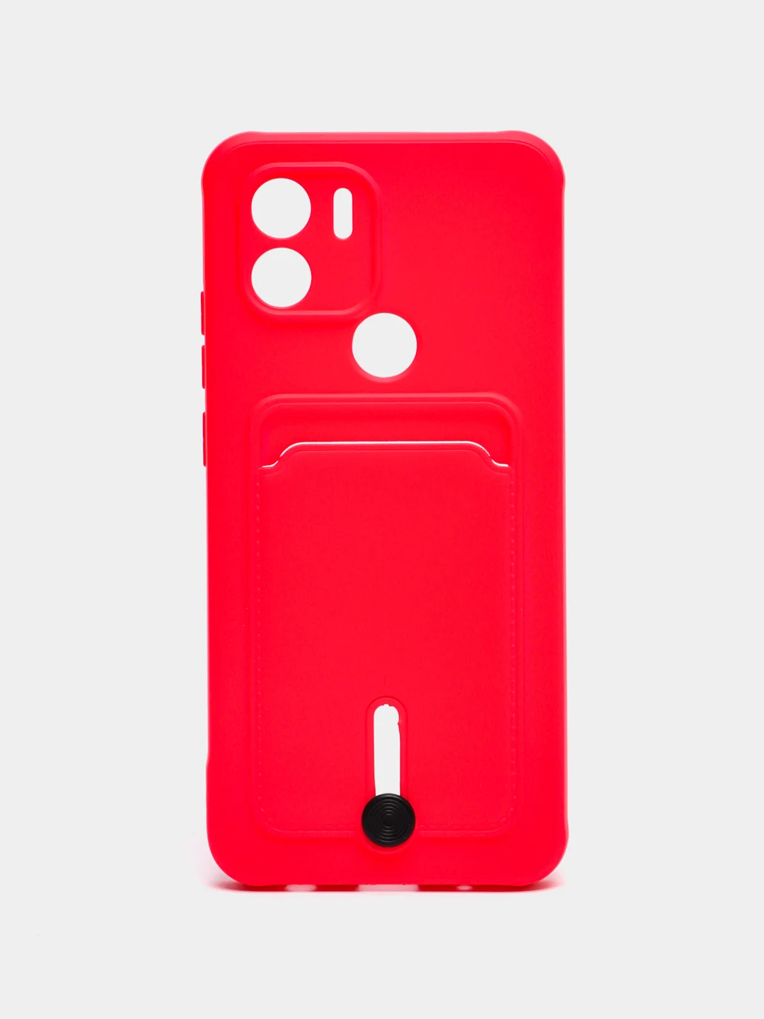 Фуксия чехол Xiaomi Redmi A1 Plus, A2 Plus A1+ A2+ (Редми А1 Плюс А2 Плюс) силиконовый с карманом