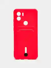 Фуксия чехол Xiaomi Redmi A1 Plus, A2 Plus A1+ A2+ (Редми А1 Плюс А2 Плюс) силиконовый с карманом