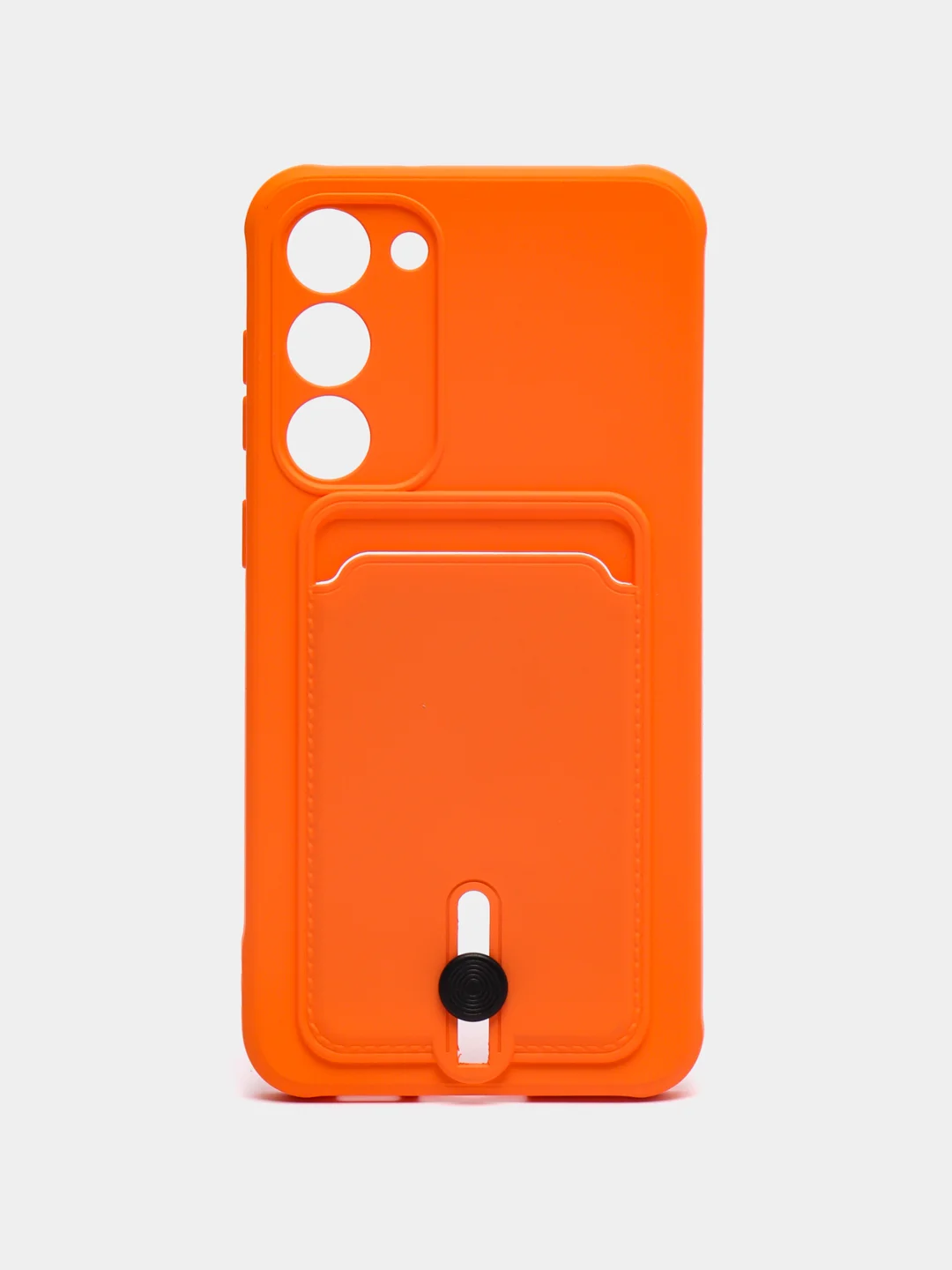 Манго силиконовый чехол для Samsung Galaxy S23 Plus, S23+ (Самсунг Галакси С23 Плюс), с карманом