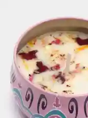 Пастельно-коралловый свеча ароматическая