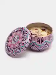 Пастельно-коралловый свеча ароматическая