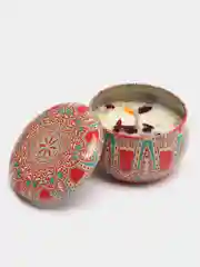 Пудровый свеча ароматическая
