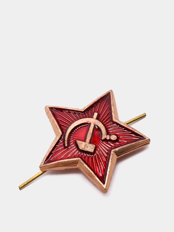 Звезда на пилотку, звездочка военная, звездочка к 9 мая