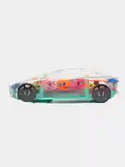 Прозрачная машинка с шестеренками Concept Racing