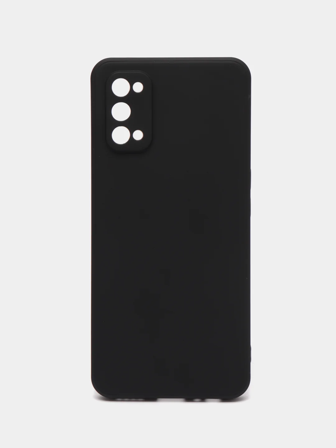 Черный силиконовый чехол для Realme 7 Pro (Реалми 7 Про)