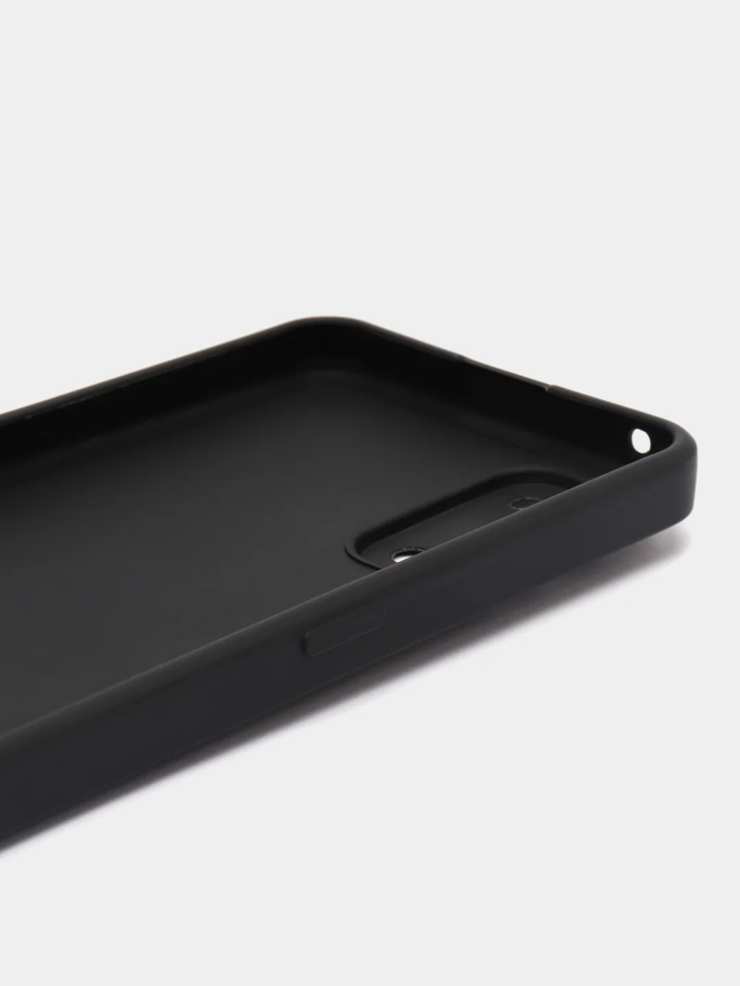 Черный силиконовый чехол для Realme 7 Pro (Реалми 7 Про)