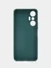 Зеленый чехол для Infinix Hot 20S (Инфиникс Хот 20с), силиконовый прозрачный