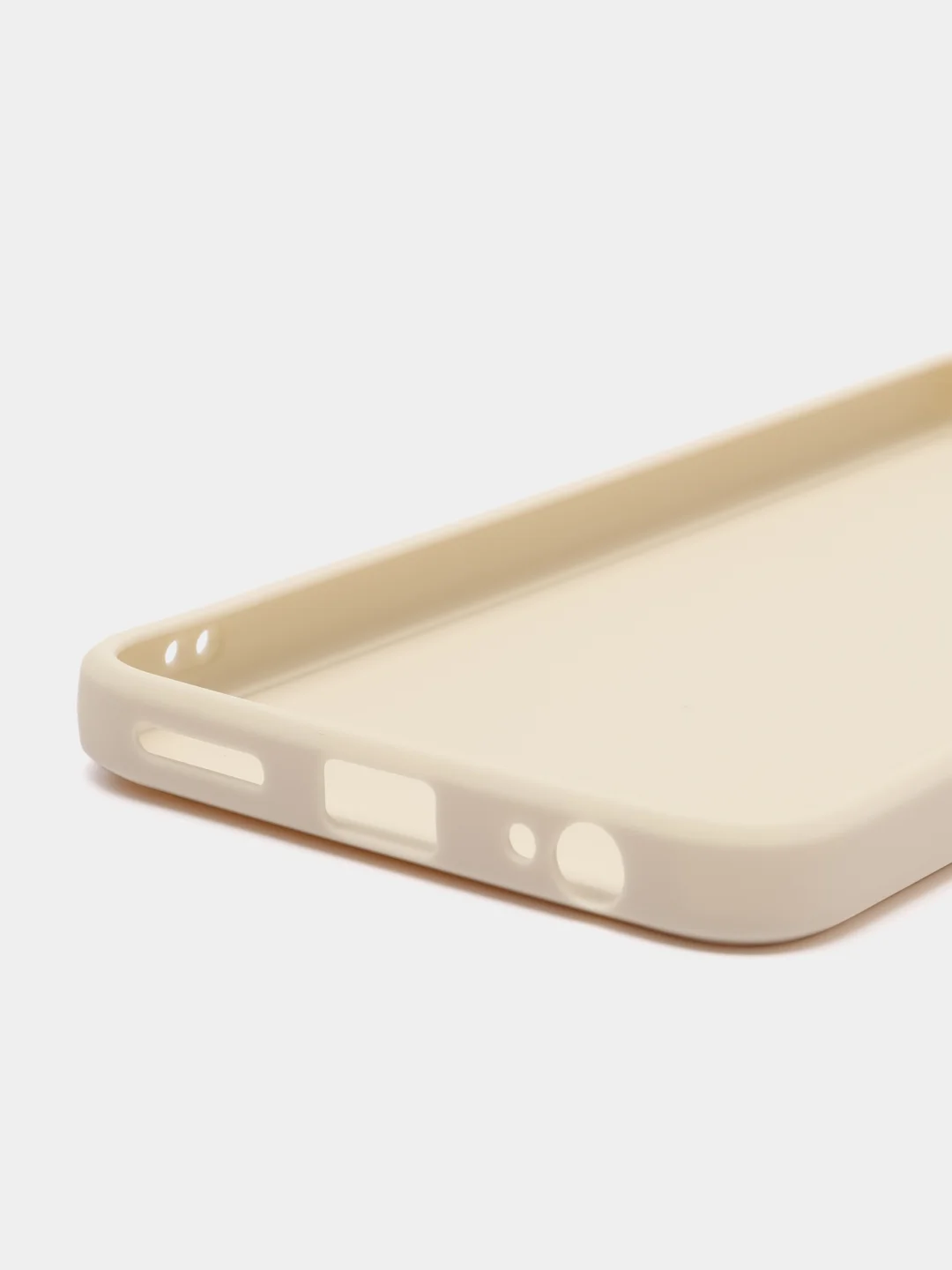 Белый силиконовый чехол для Tecno Camon 12 Air (Техно Камон 12 Аир)