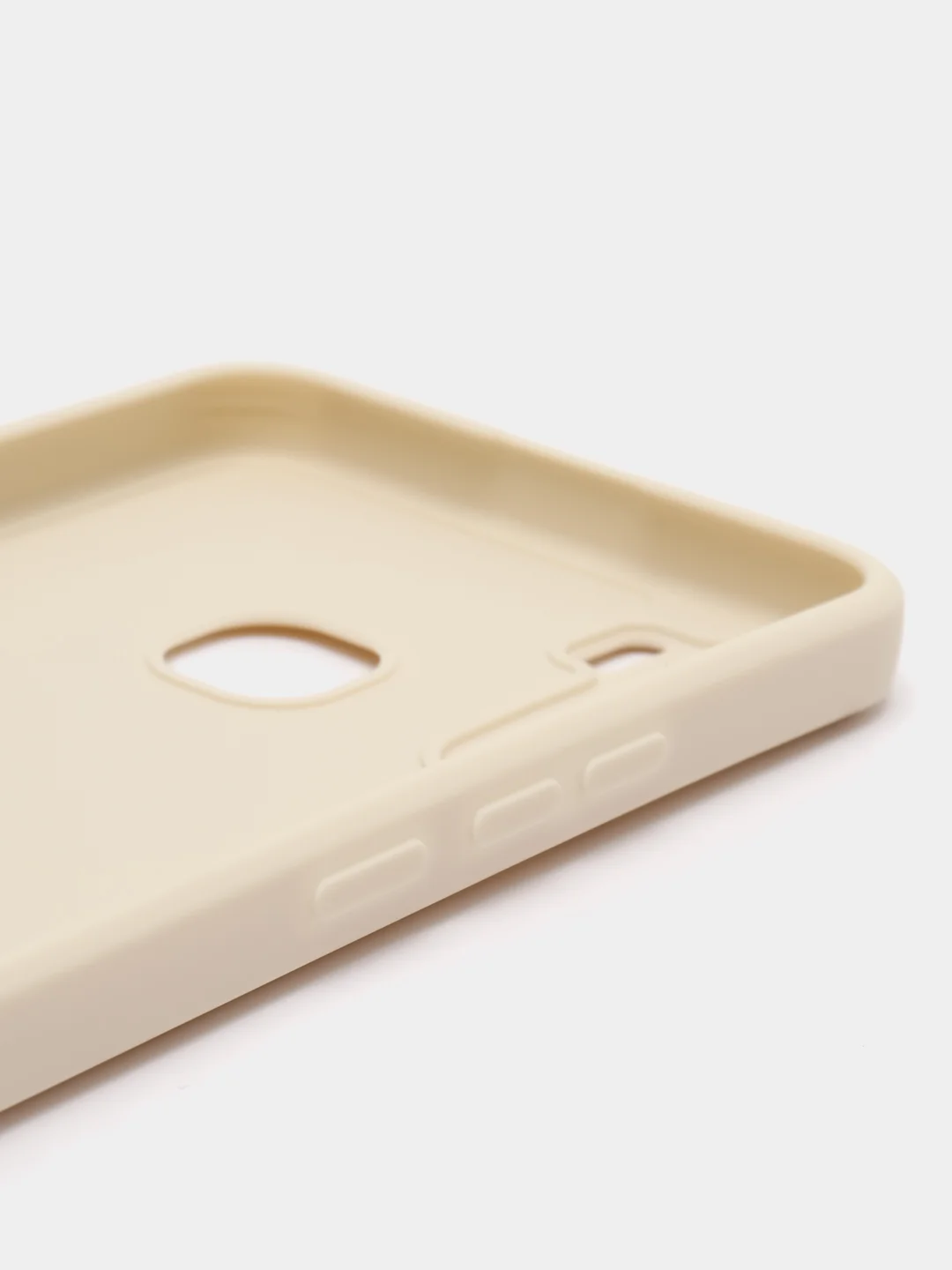 Белый силиконовый чехол для Tecno Camon 12 Air (Техно Камон 12 Аир)