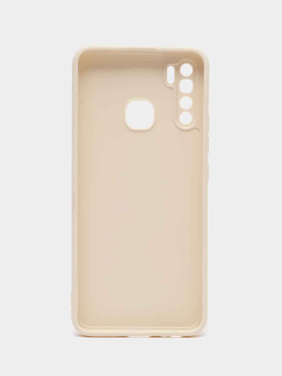 Белый силиконовый чехол для Tecno Camon 12 Air (Техно Камон 12 Аир)