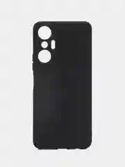 Черный чехол для Infinix Hot 20S (Инфиникс Хот 20с), силиконовый прозрачный