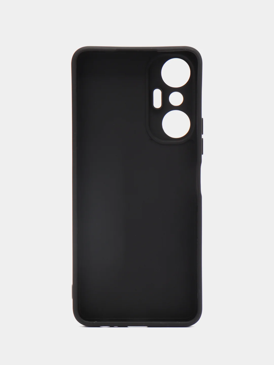 Черный чехол для Infinix Hot 20S (Инфиникс Хот 20с), силиконовый прозрачный