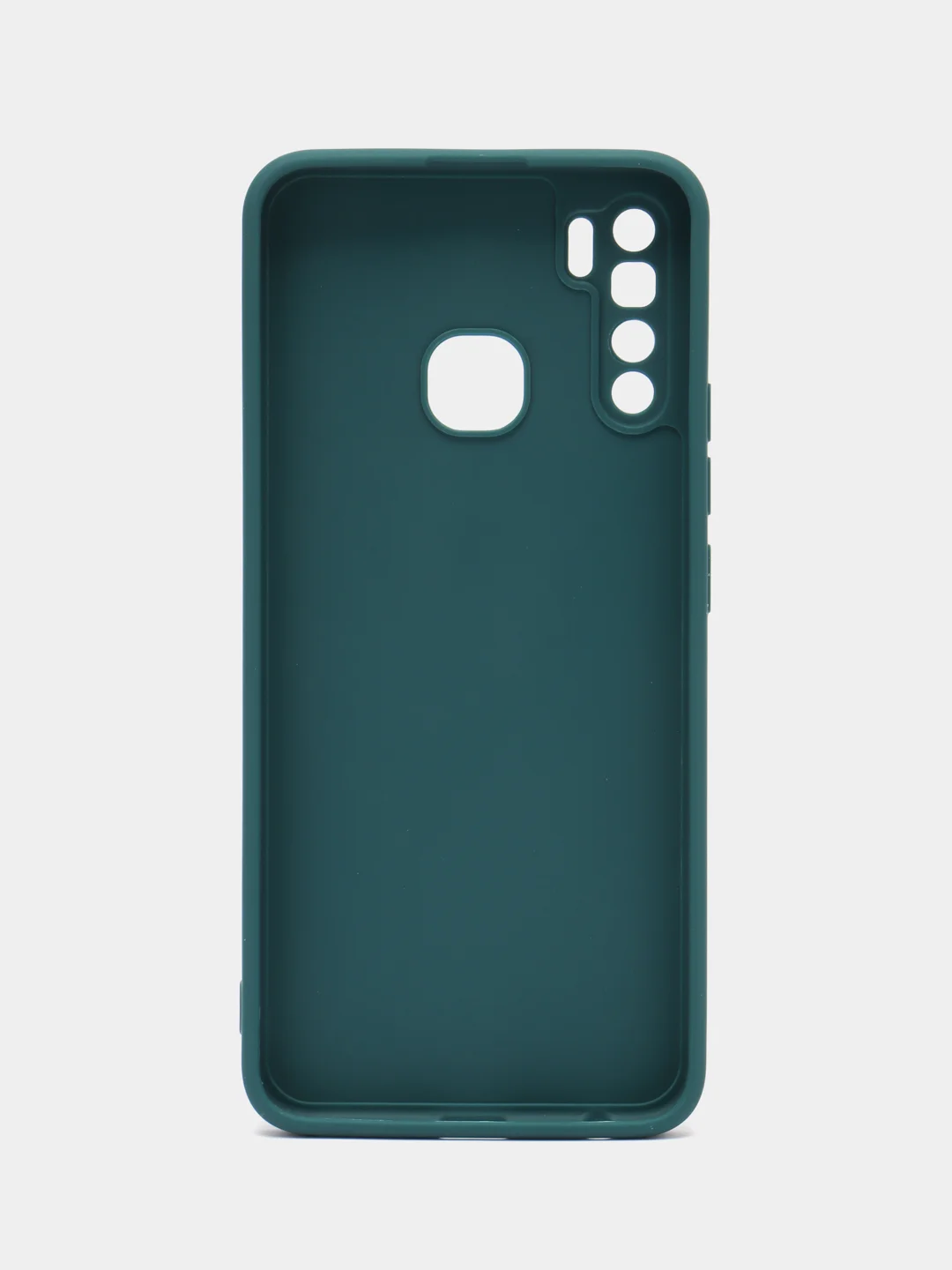 Зеленый силиконовый чехол для Tecno Camon 12 Air (Техно Камон 12 Аир)