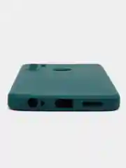 Зеленый силиконовый чехол для Tecno Camon 12 Air (Техно Камон 12 Аир)