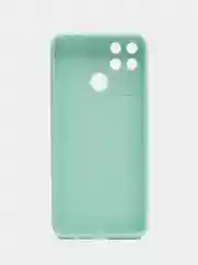 Бирюзовый чехол Realme NARZO 50A силиконовый (Реалми НАРЗО 50А)