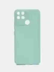 Бирюзовый чехол Realme NARZO 50A силиконовый (Реалми НАРЗО 50А)