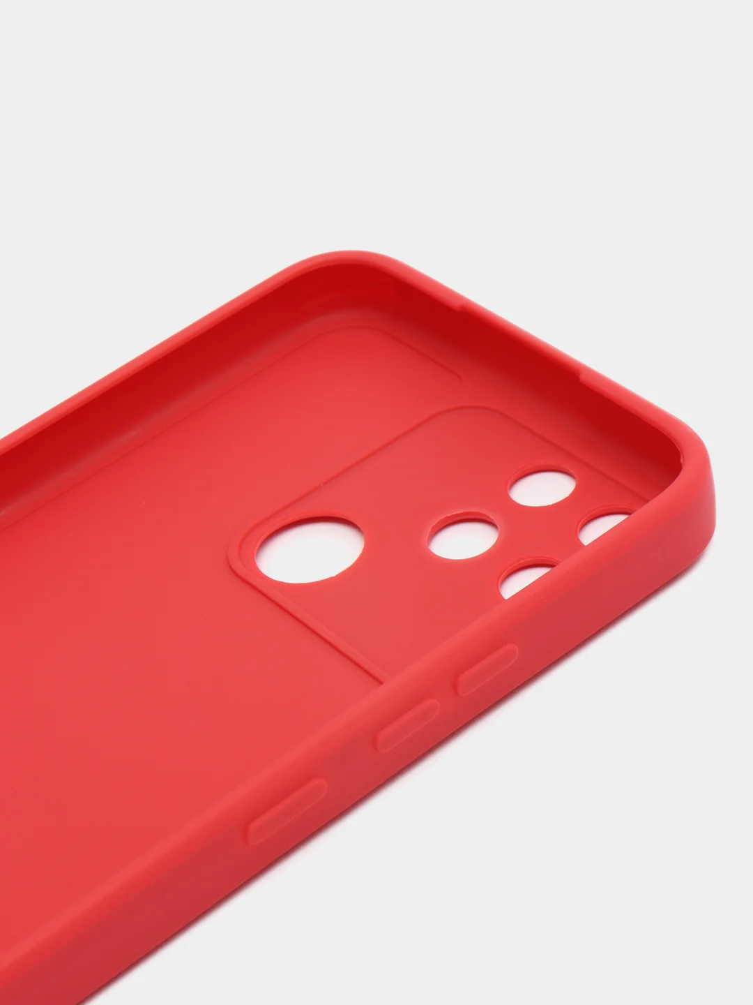 Коралловый чехол Realme NARZO 50A силиконовый (Реалми НАРЗО 50А)