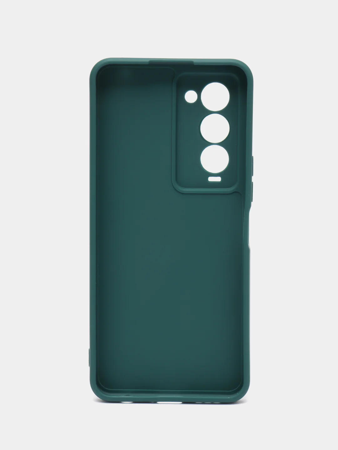 Зеленый чехол Tecno Camon 18 Premier (Техно Камон 18 Премьер), силиконовый
