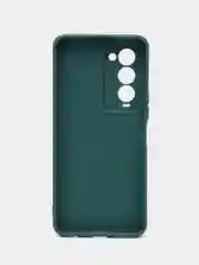 Зеленый чехол Tecno Camon 18 Premier (Техно Камон 18 Премьер), силиконовый
