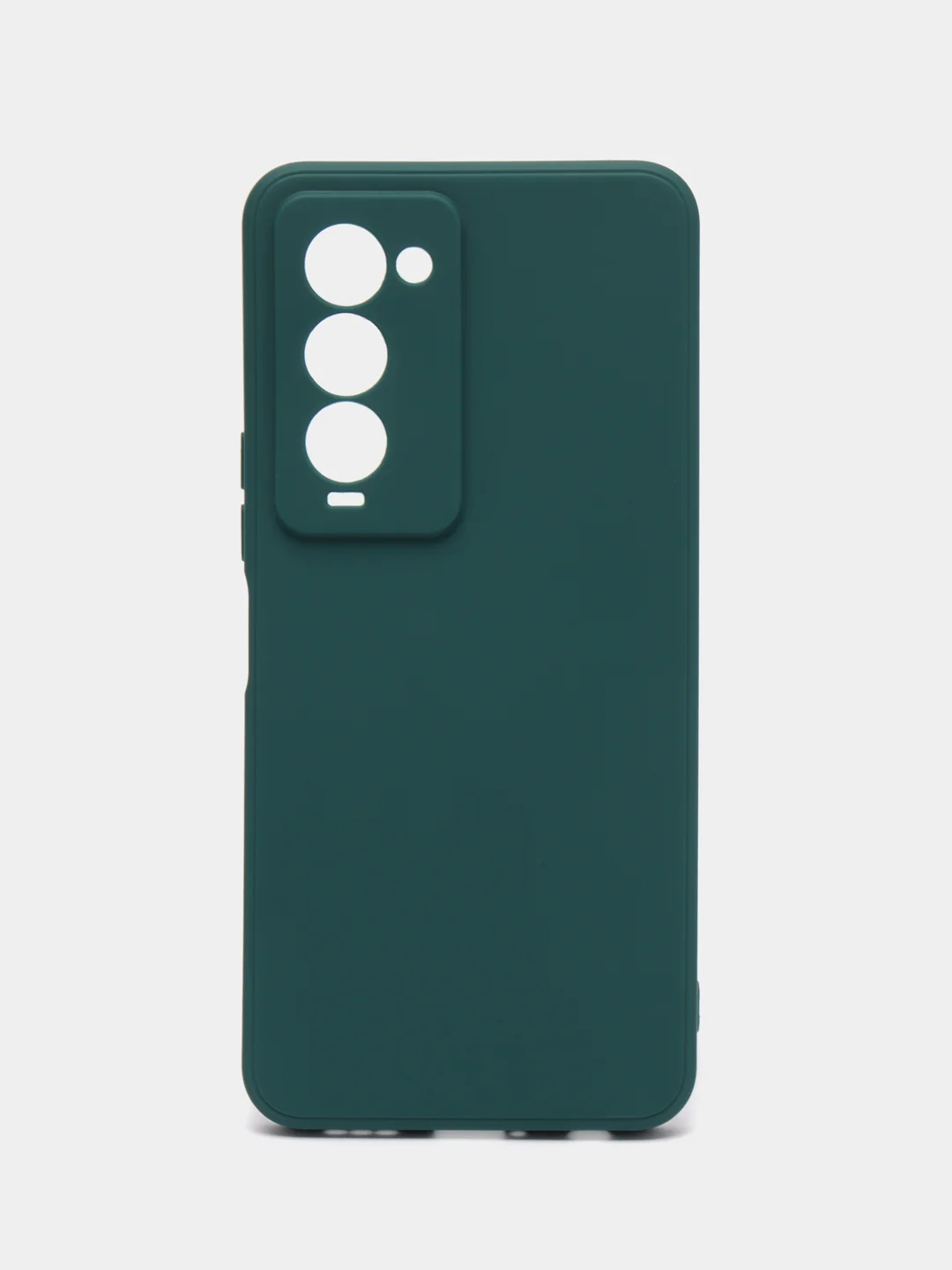 Зеленый чехол Tecno Camon 18 Premier (Техно Камон 18 Премьер), силиконовый
