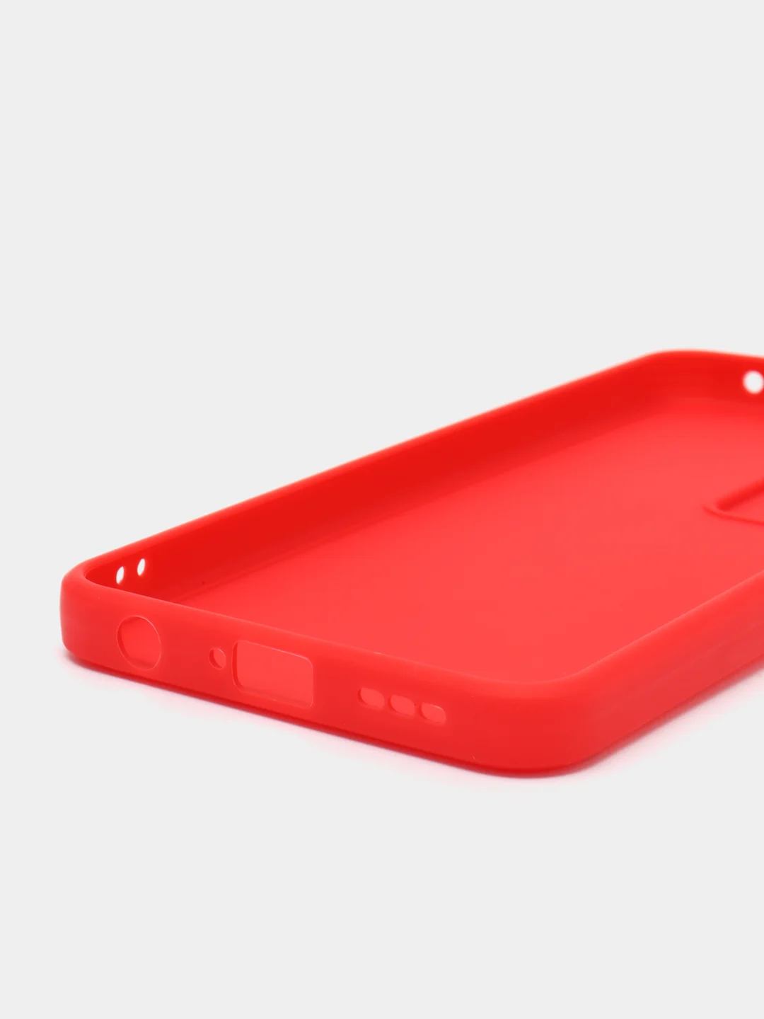 Красный чехол Tecno Camon 18 Premier (Техно Камон 18 Премьер), силиконовый
