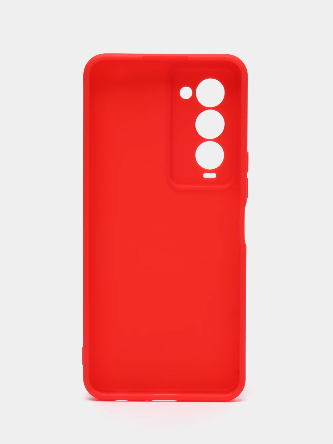 Красный чехол Tecno Camon 18 Premier (Техно Камон 18 Премьер), силиконовый