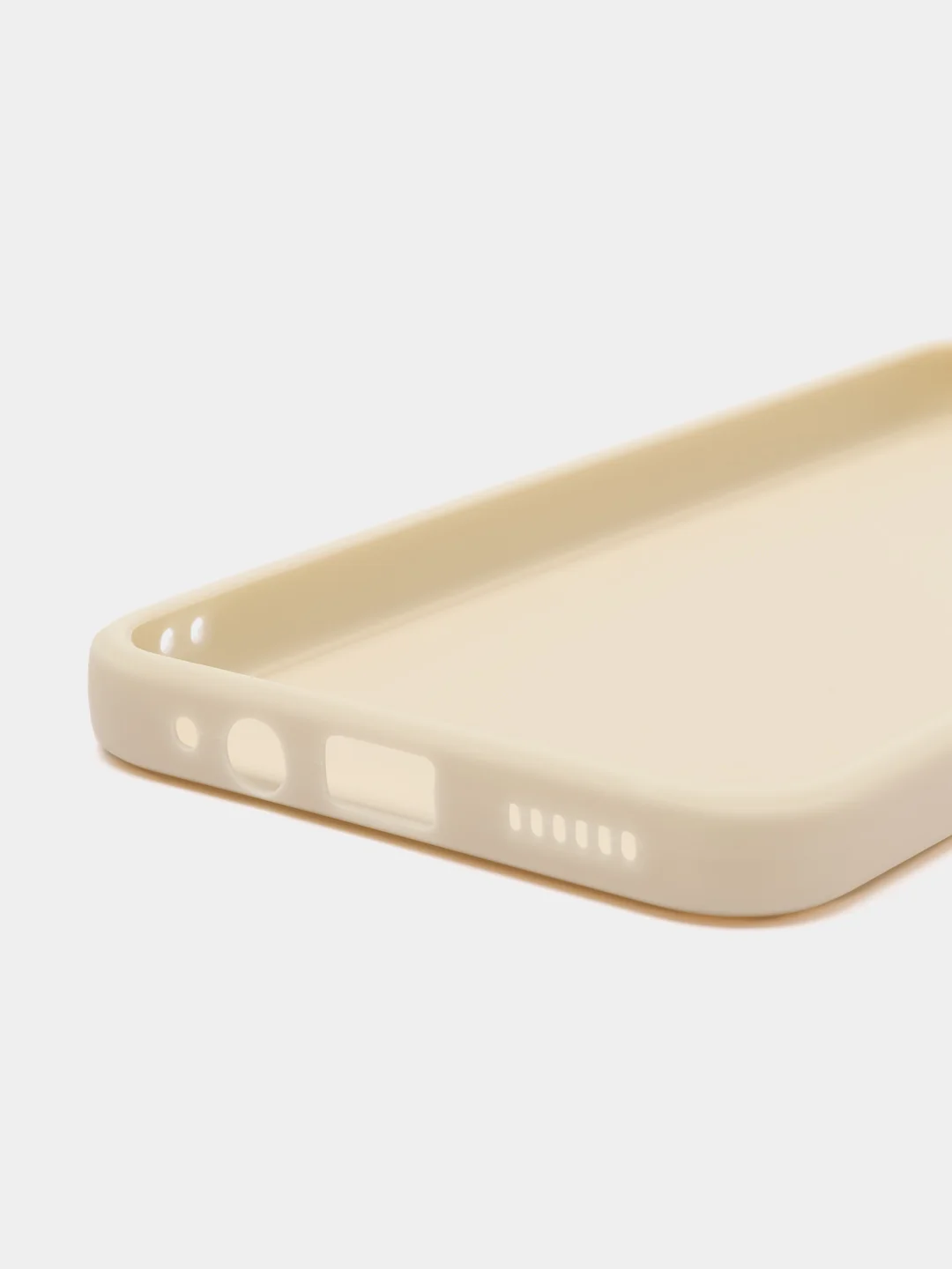 Белый силиконовый чехол для Infinix Hot 10 Lite (Инфиникс Хот 10 Лайт), силиконовый