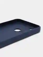 Синий силиконовый чехол для Infinix Hot 10 Lite (Инфиникс Хот 10 Лайт), силиконовый