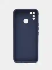 Синий силиконовый чехол для Infinix Hot 10 Lite (Инфиникс Хот 10 Лайт), силиконовый