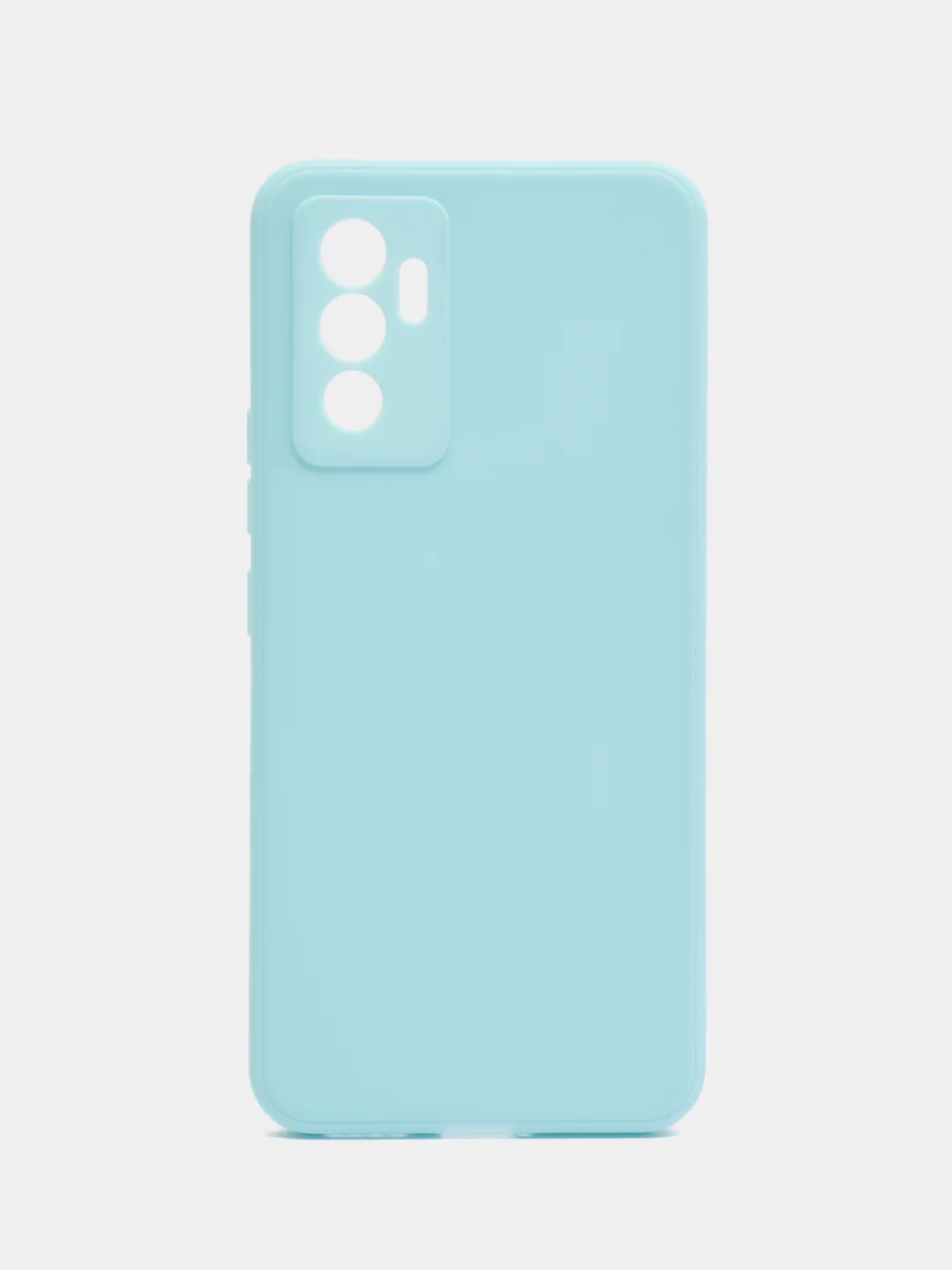 Ледяной чехол Vivo V23 5G (Виво В23), прозрачный, силиконовый