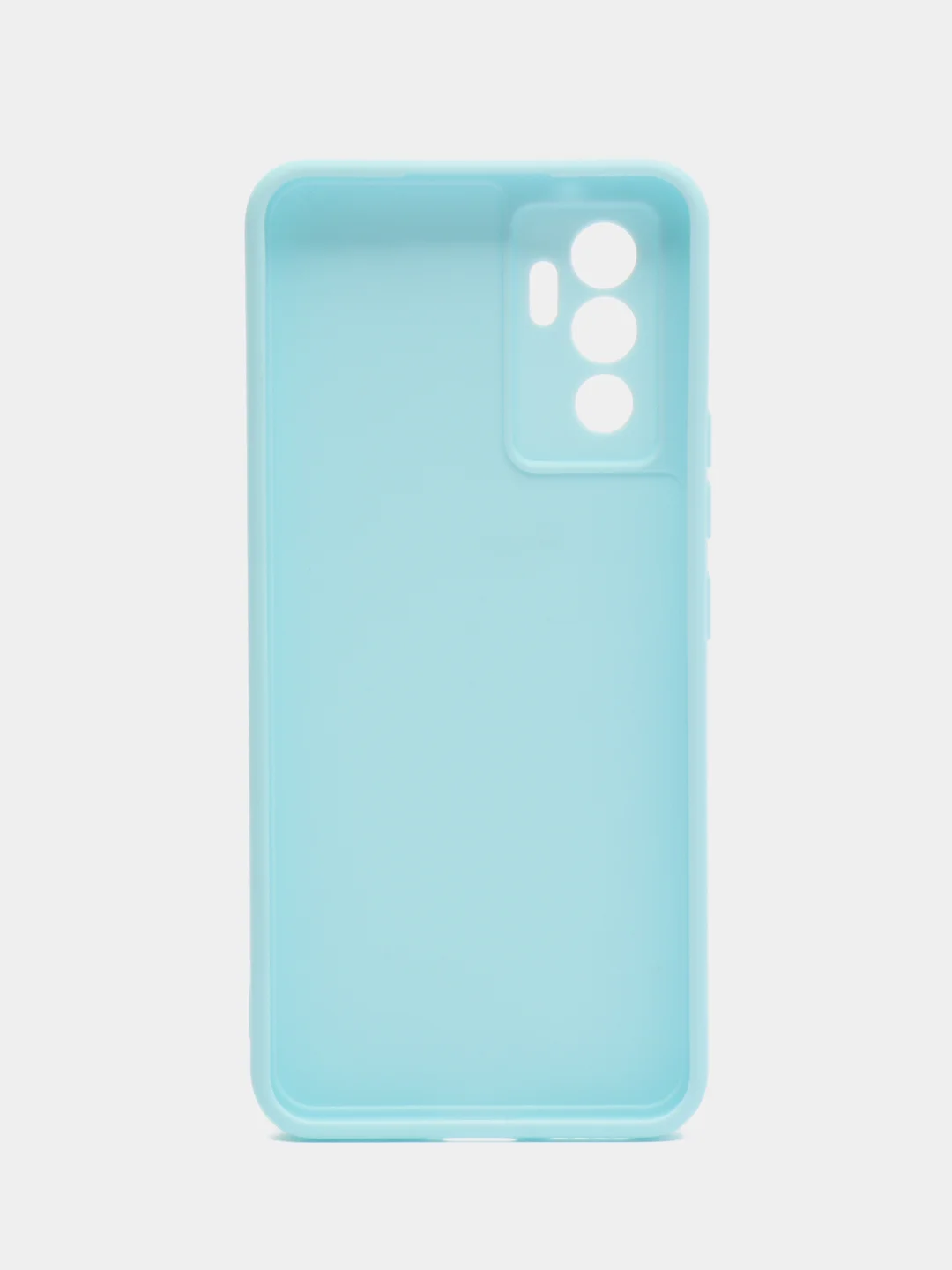 Ледяной чехол Vivo V23 5G (Виво В23), прозрачный, силиконовый