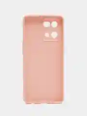 Розовый чехол для OPPO Reno 7 4G / Reno 8 4G / Оппо Рено, силиконовый